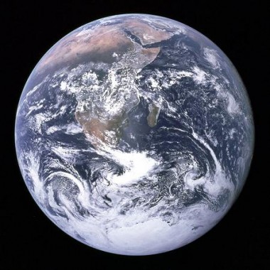 La Tierra fotografiada desde el Apollo 17