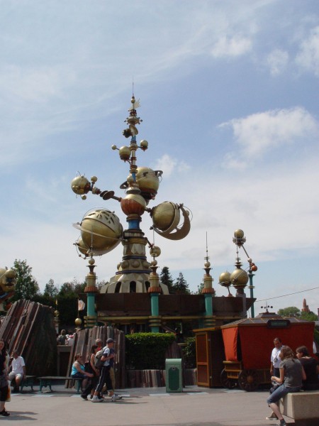 Atracci�n de parque tem�tico.