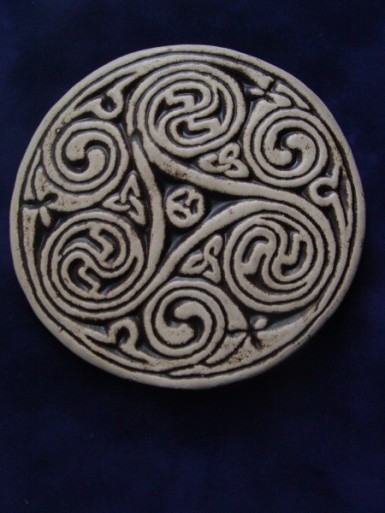 Motivos geométricos celtas. (Reproducción de un motivo celta)